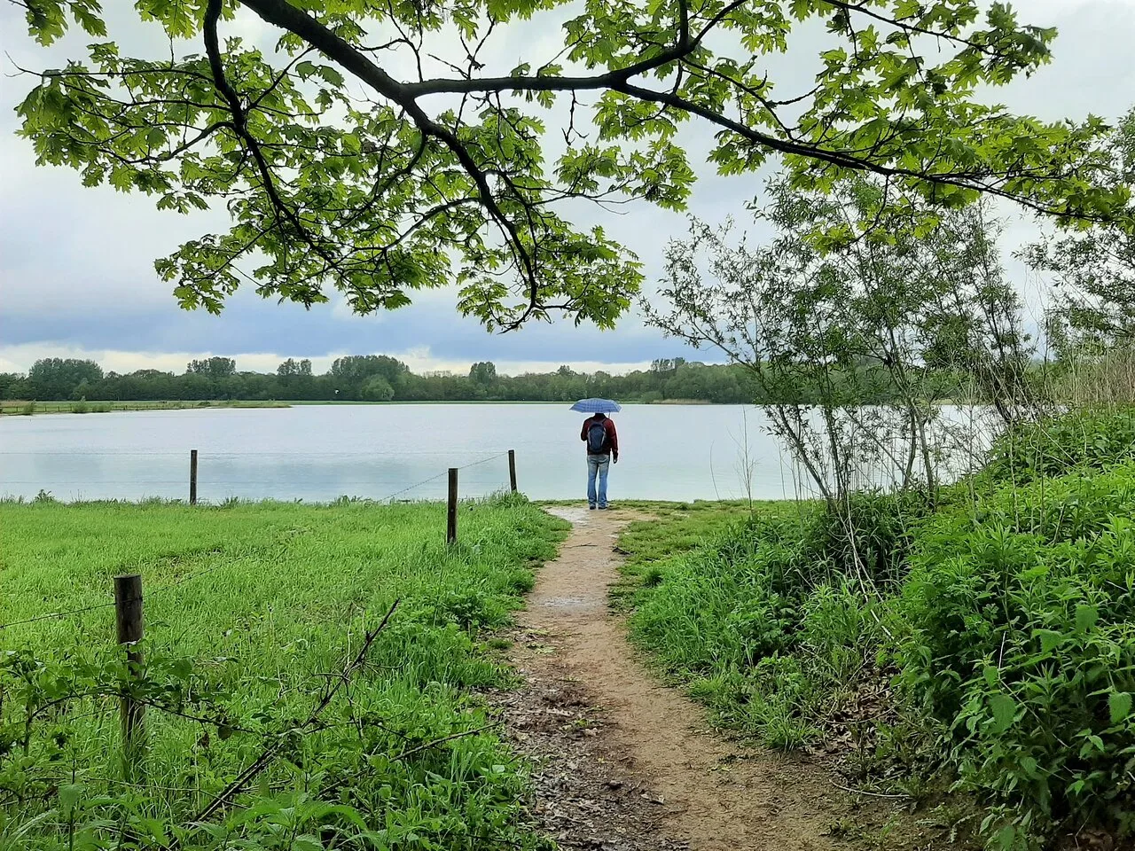 Landschaft, Bäche und Het Hilgelo