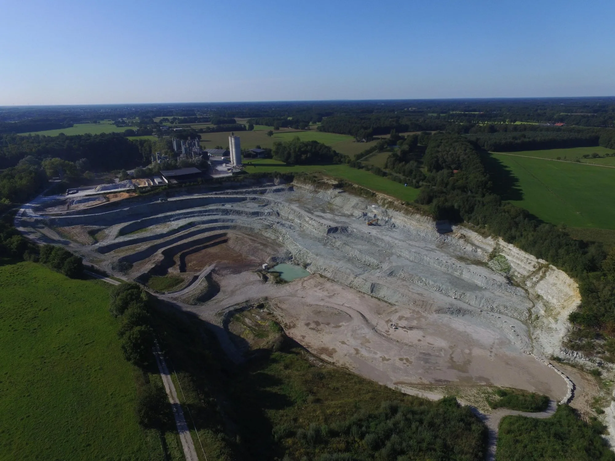 Fossilien aus dem Steinbruch
